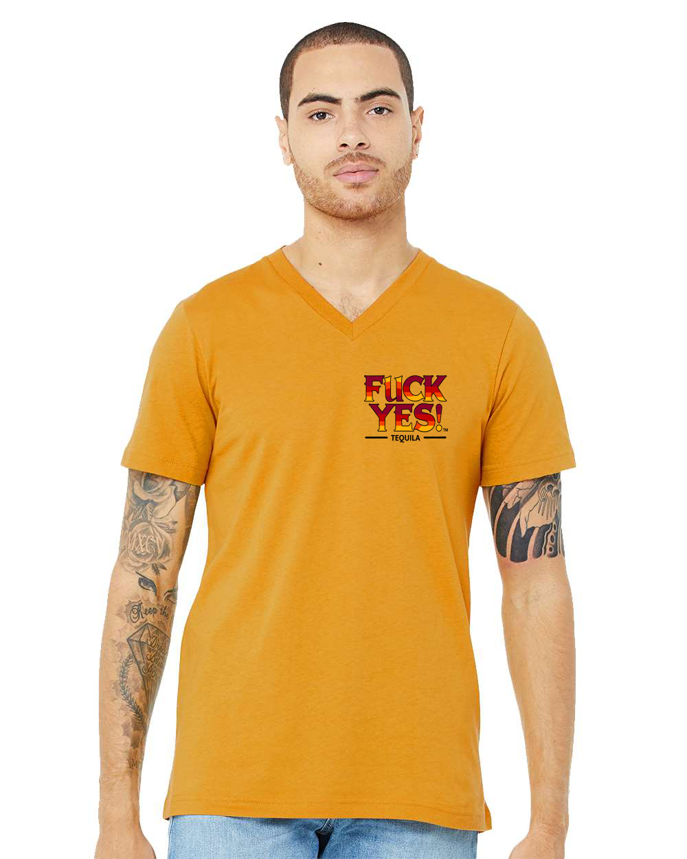 Men's / Unisex Jersey V-Neck Tee