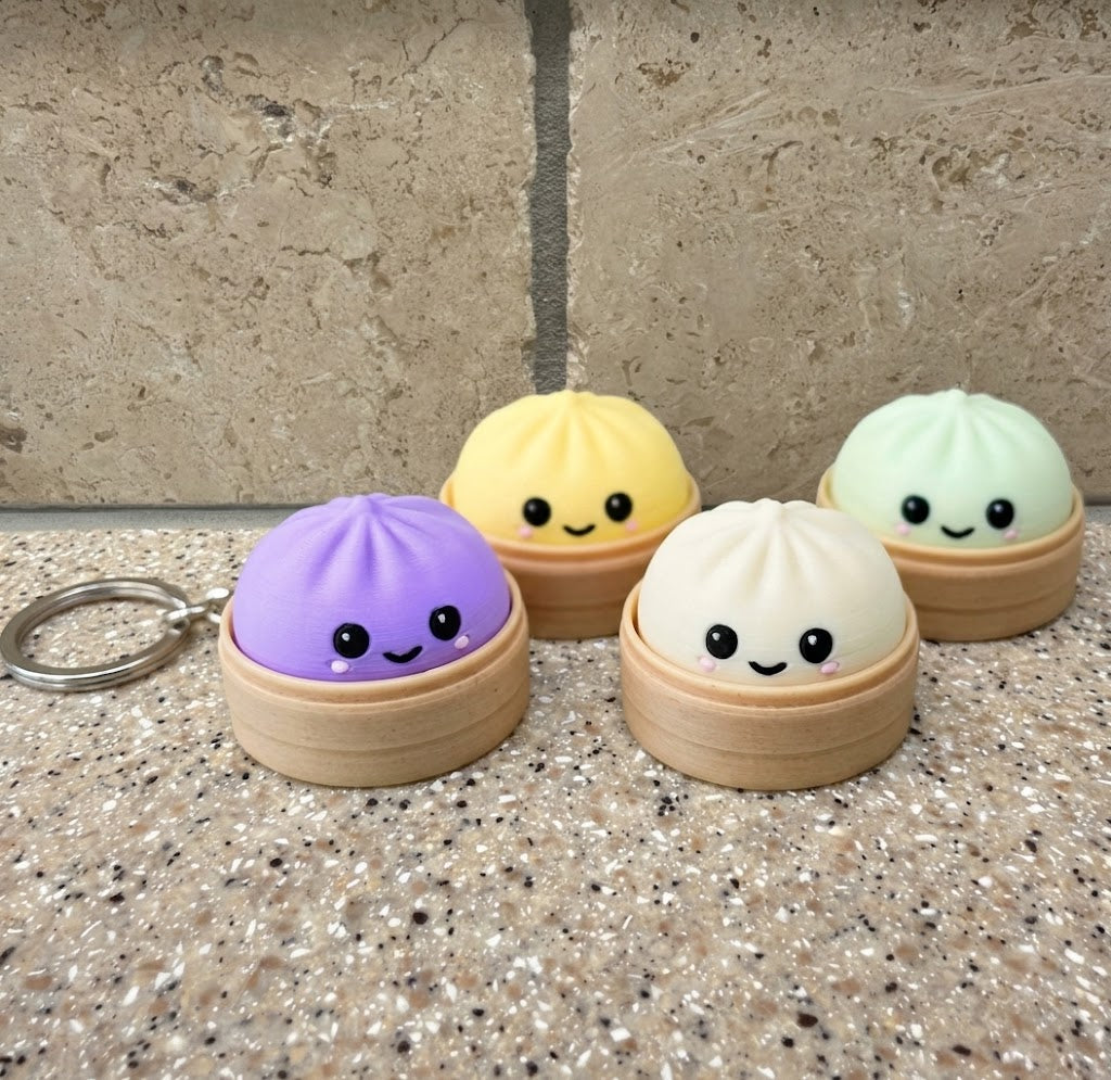 Keychain Dumpling Clicker