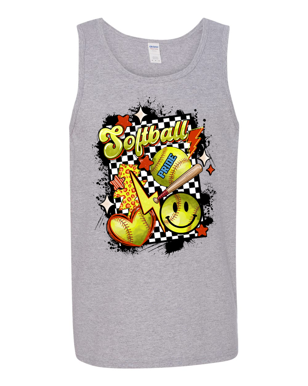 Softball Pride (Adult & Youth Tanks)