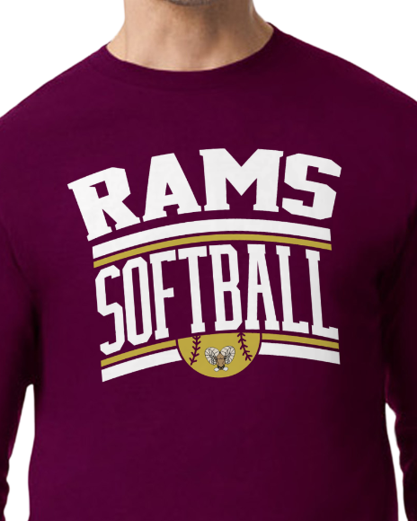 Rams Softball (Long Sleeve)