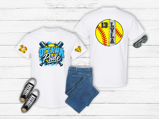 Pride shirt with personalized Name & Number